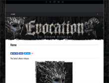 Tablet Screenshot of evocation.se